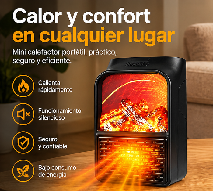 MINI CALEFACTOR VOLCÁN