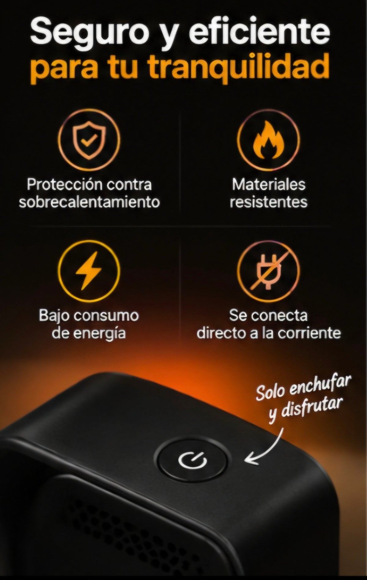 MINI CALEFACTOR VOLCÁN